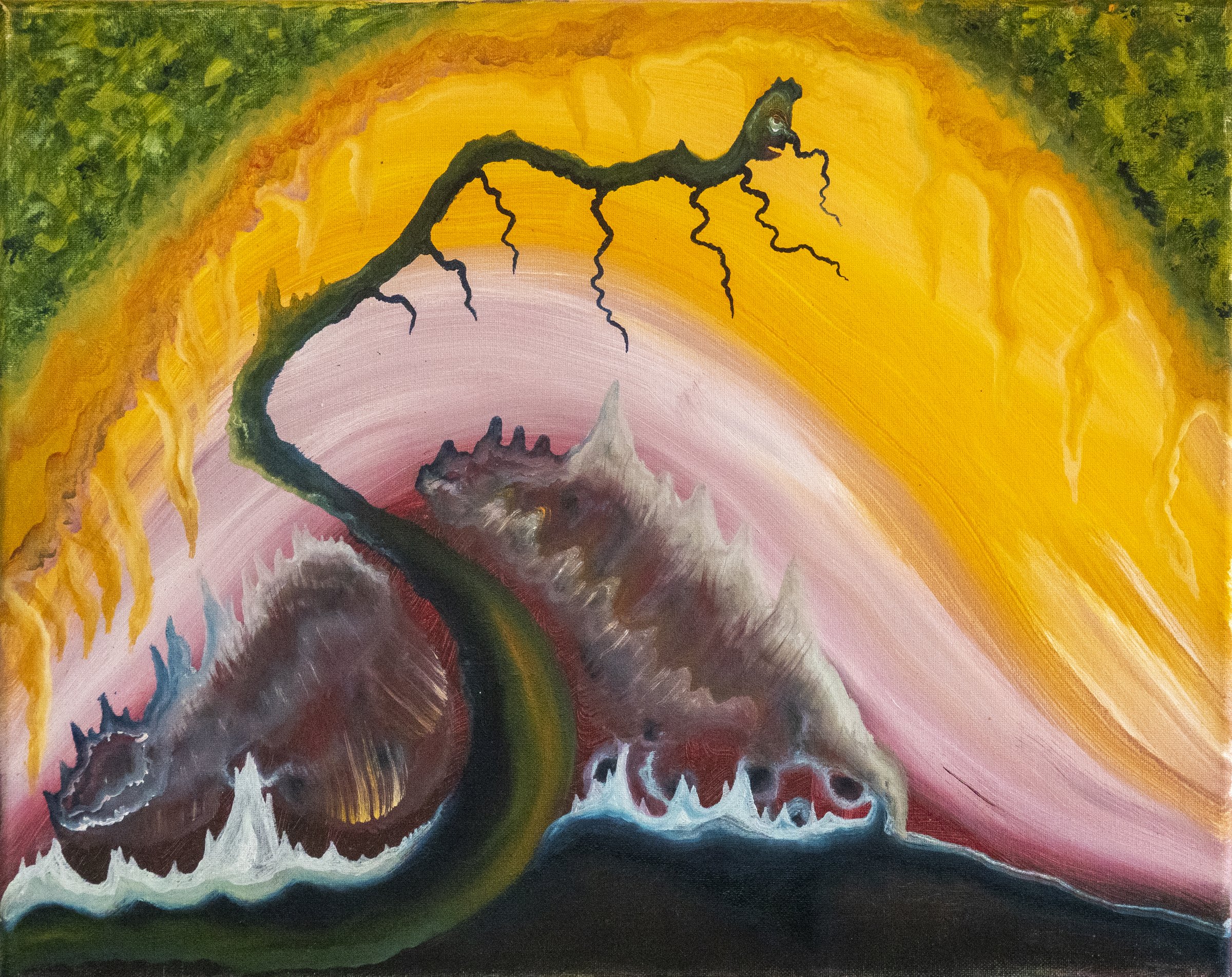 Painting by Thad Geer