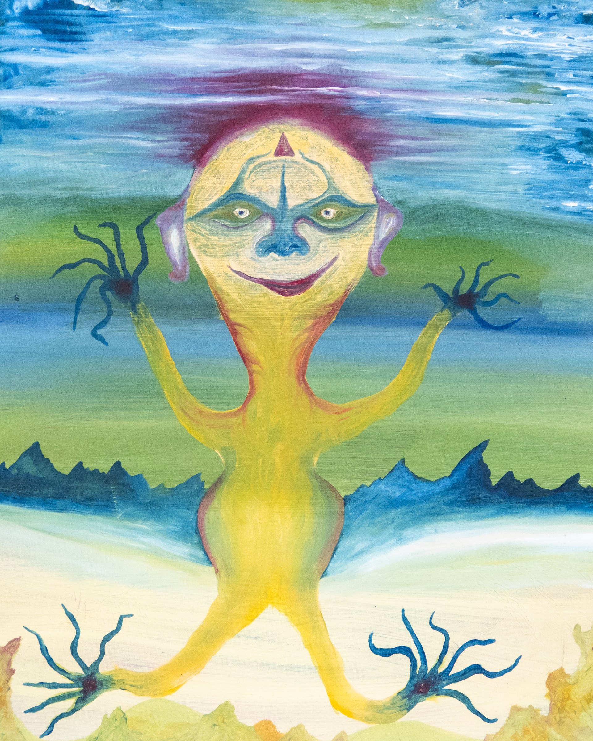 Painting by Thad Geer