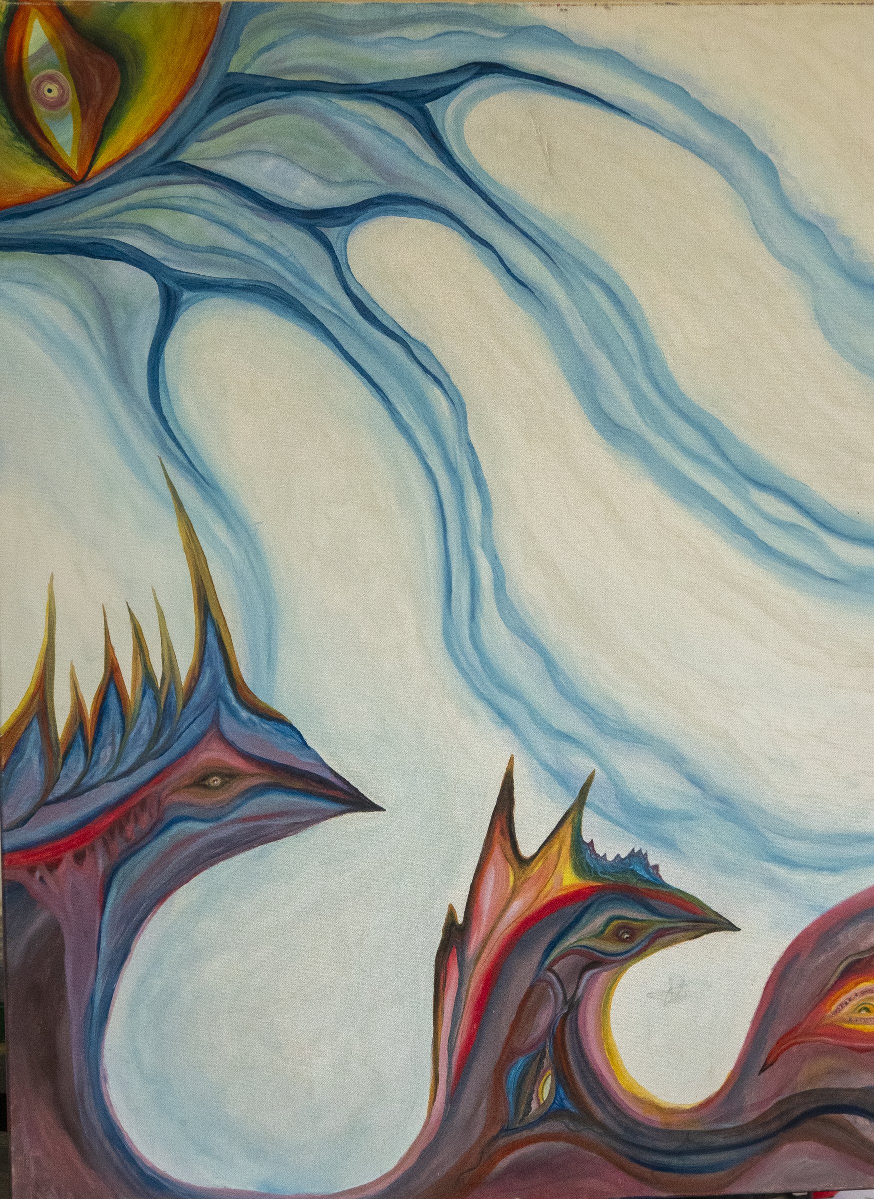 Painting by Thad Geer