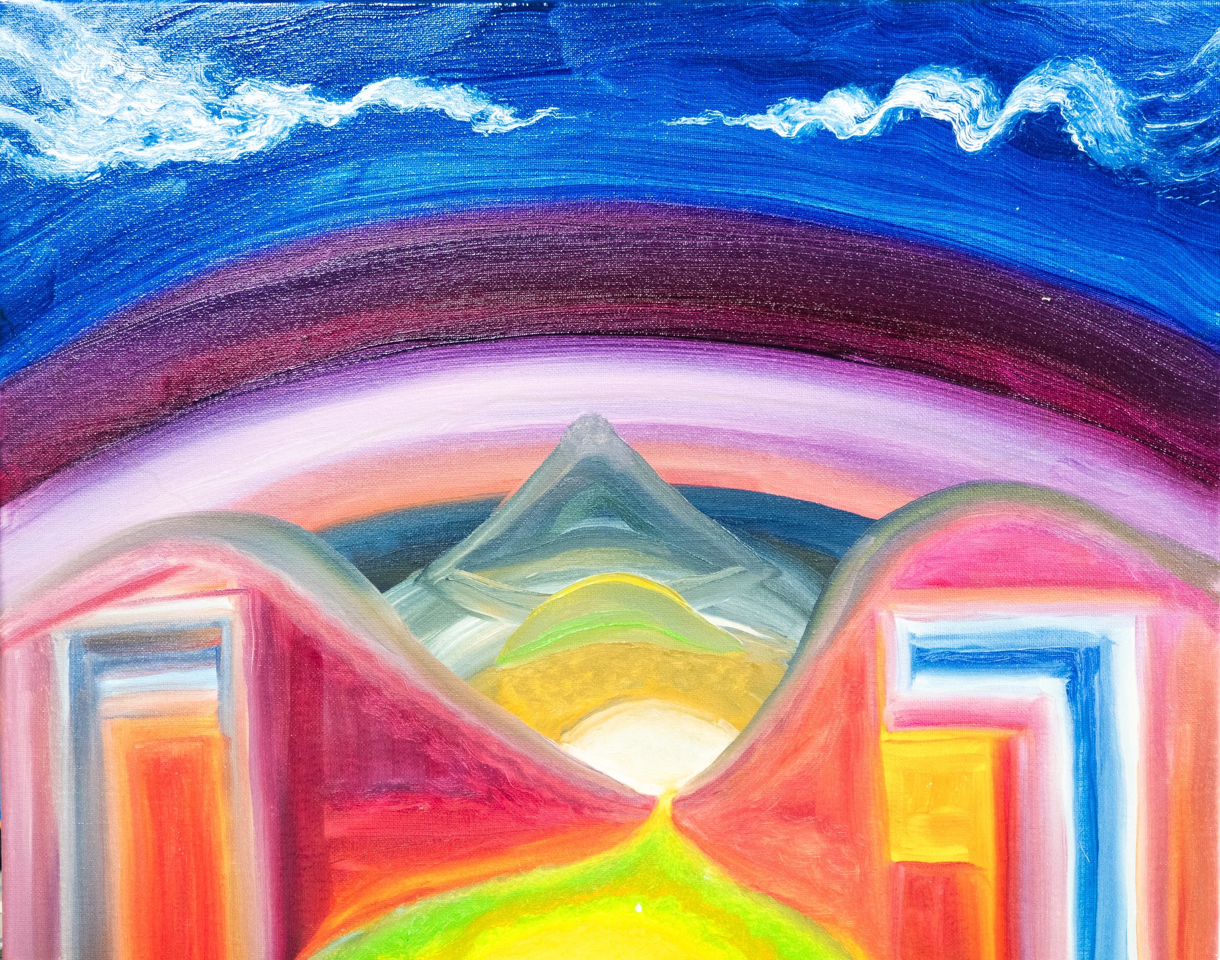 Painting by Thad Geer