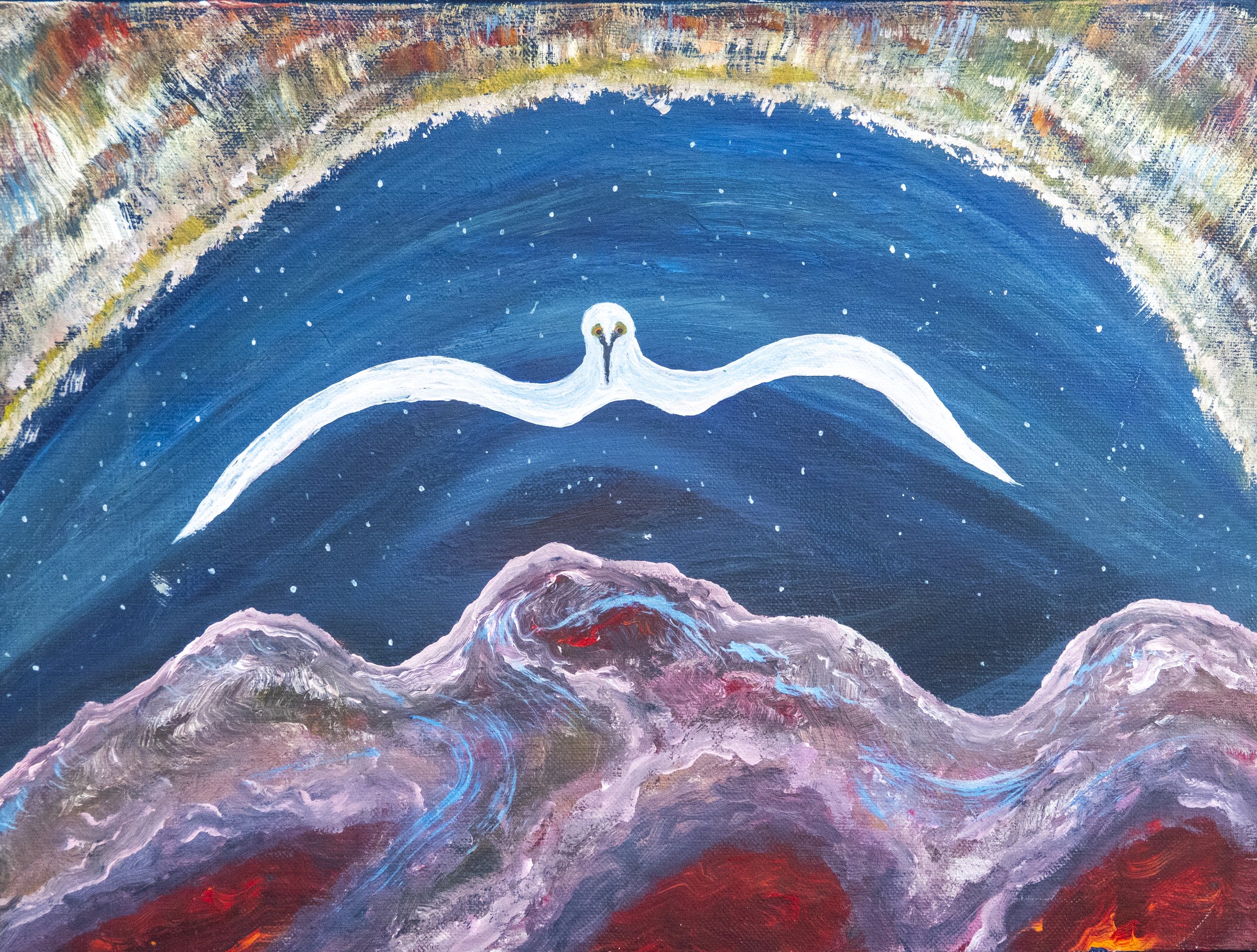 Painting by Thad Geer