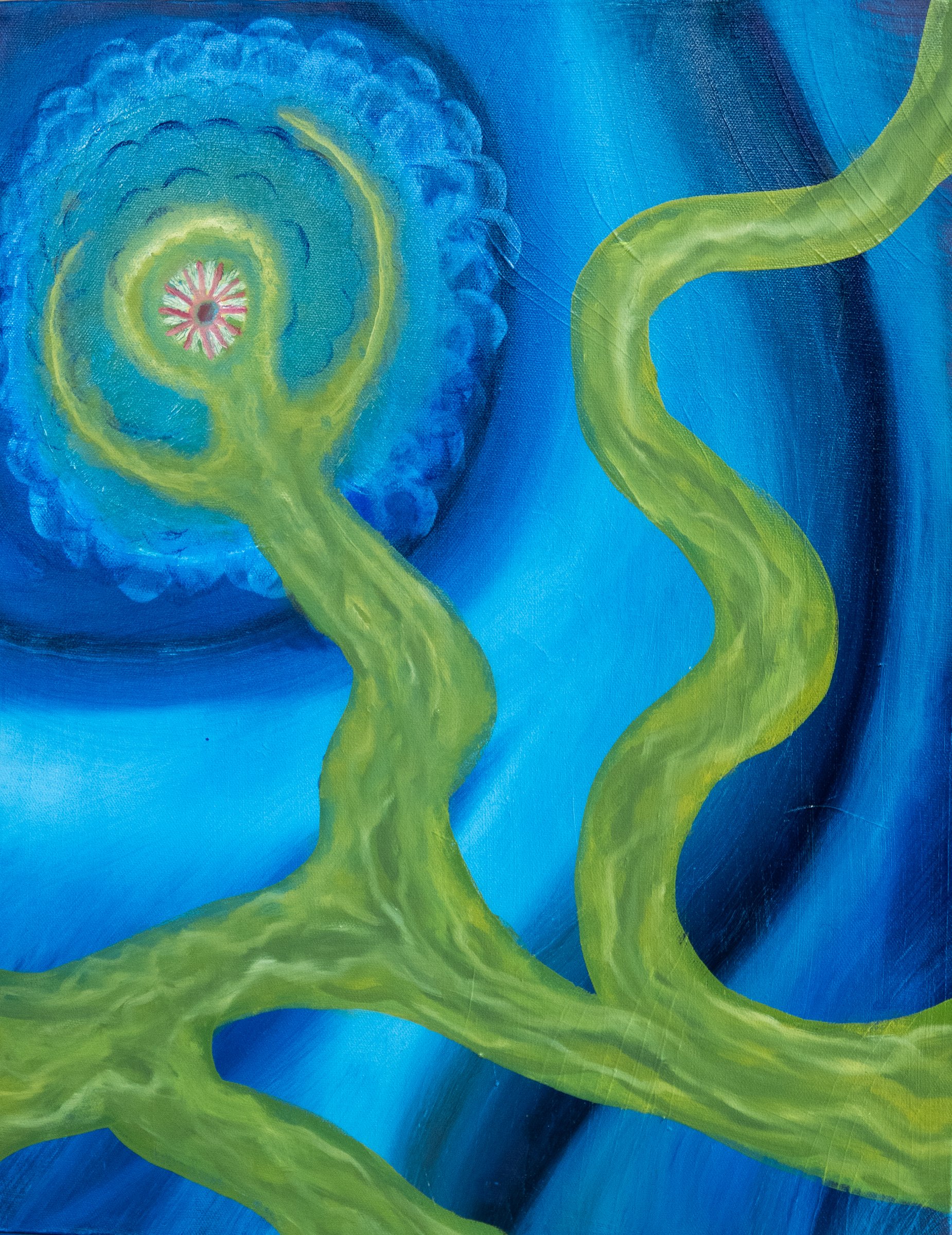 Painting by Thad Geer