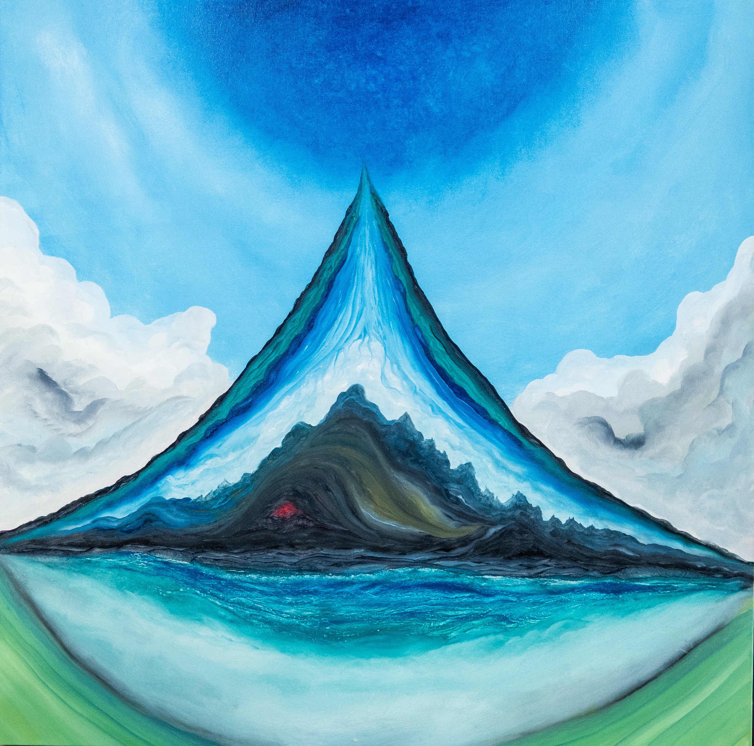 Painting by Thad Geer