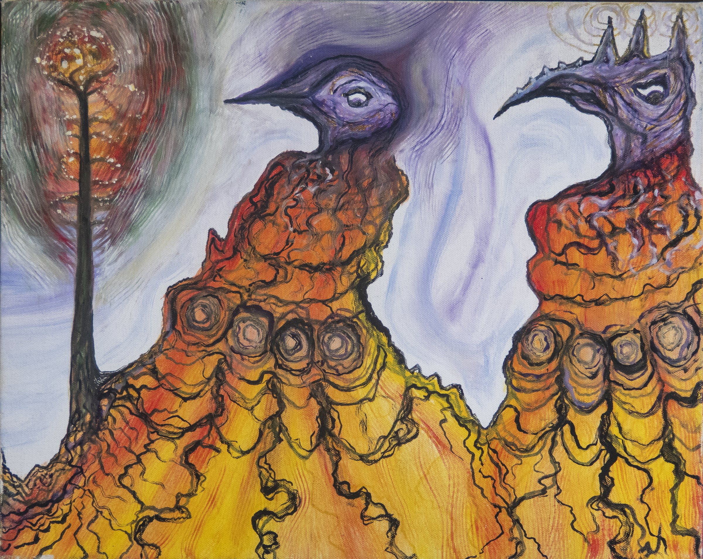 Painting by Thad Geer