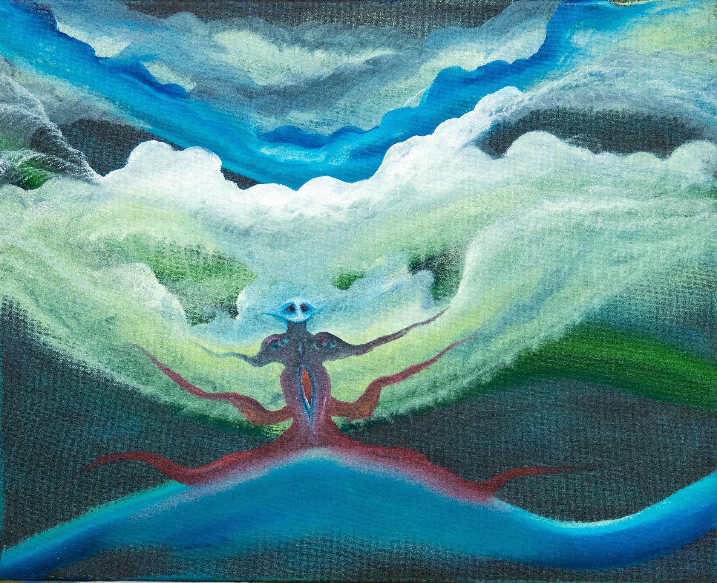 Painting by Thad Geer