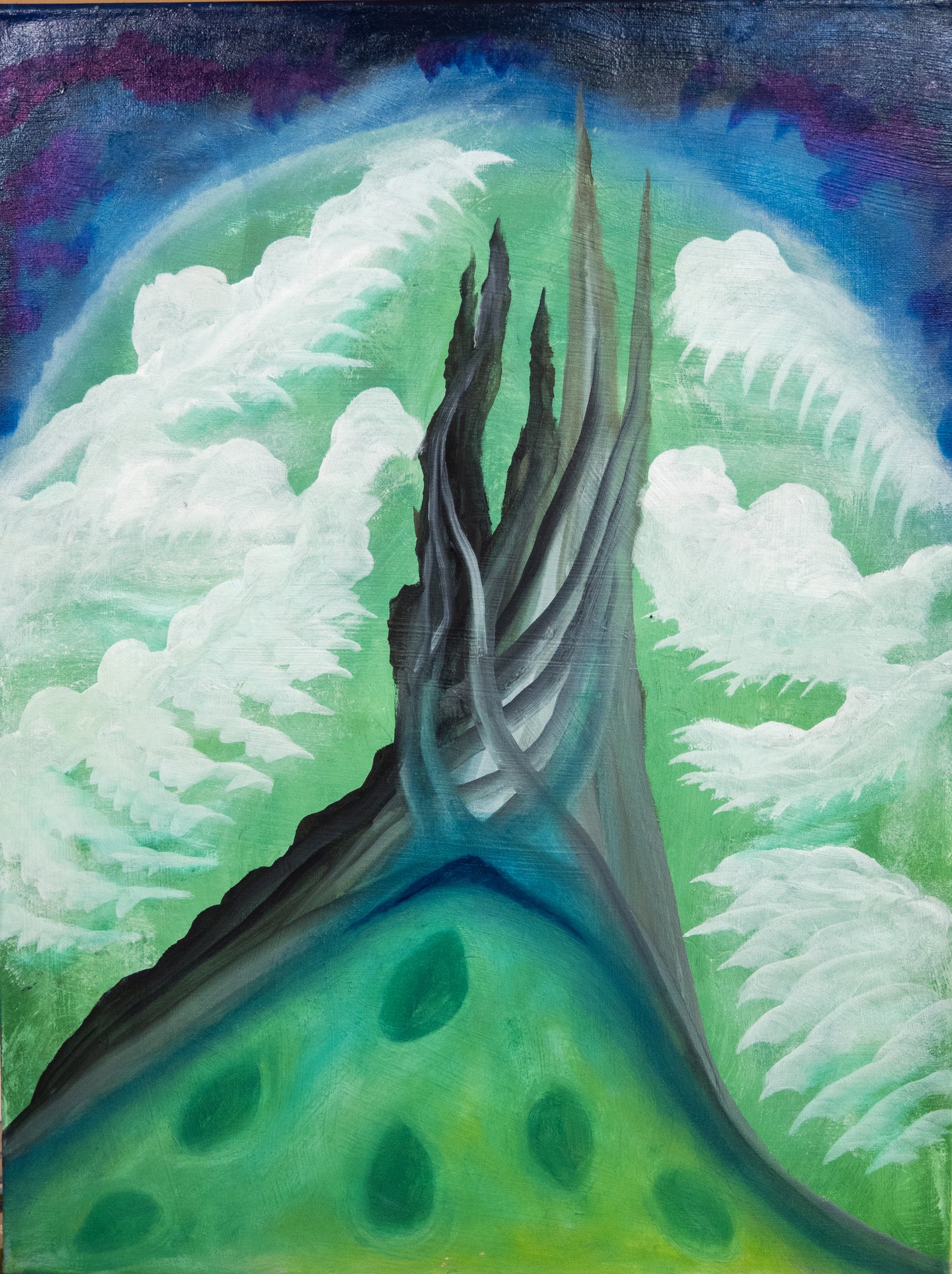 Painting by Thad Geer