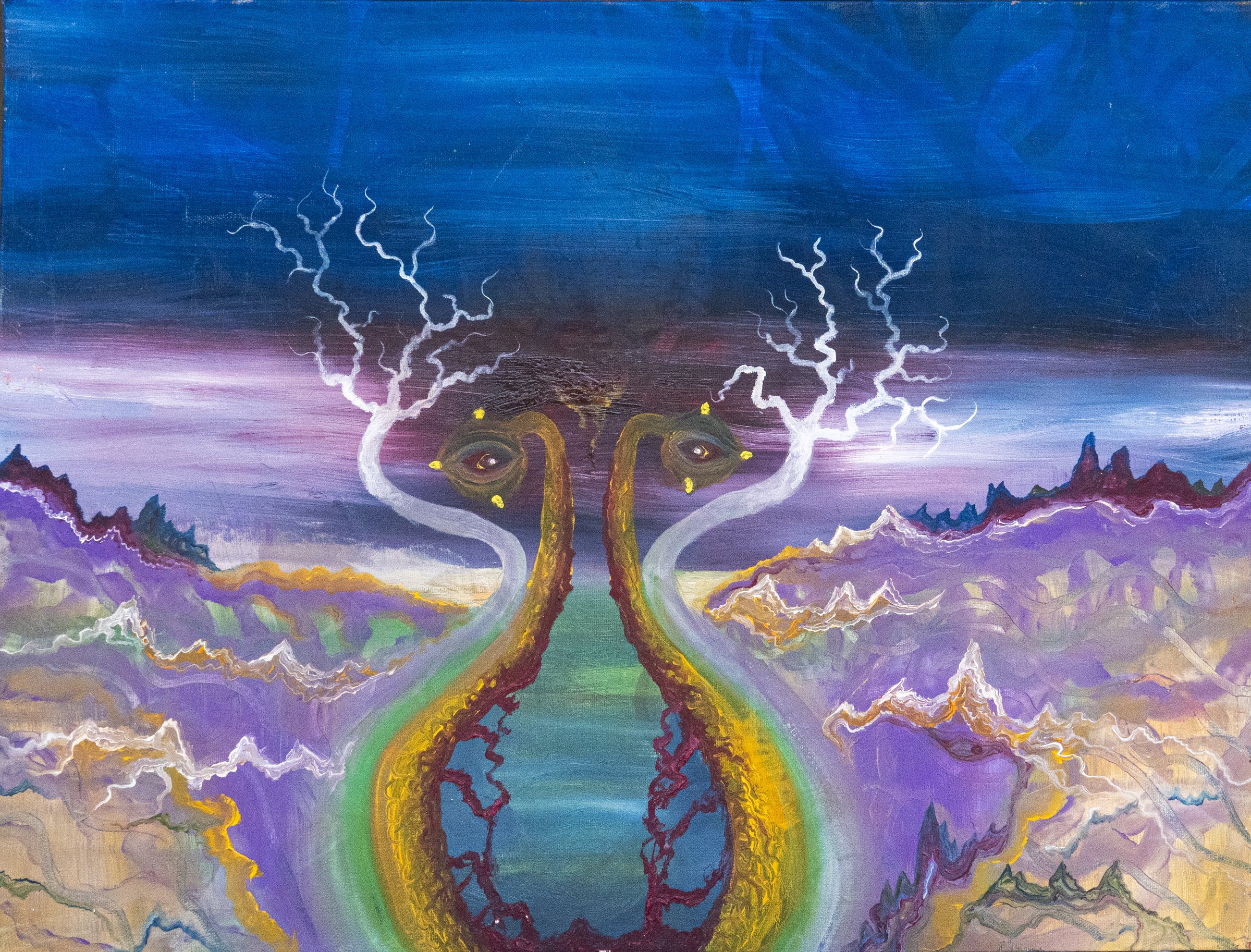 Painting by Thad Geer