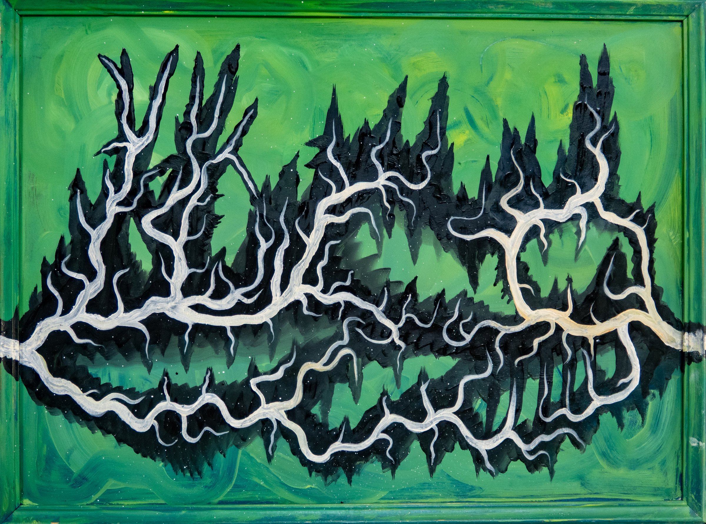 Painting by Thad Geer