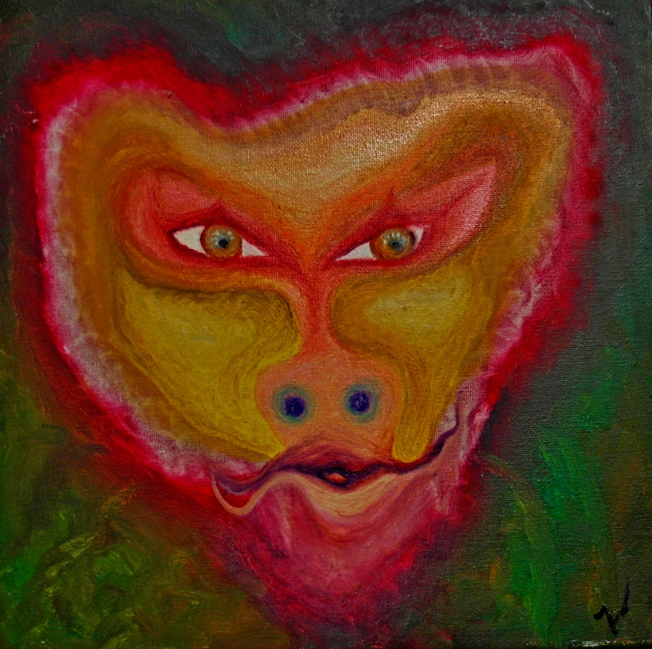 Painting by Thad Geer
