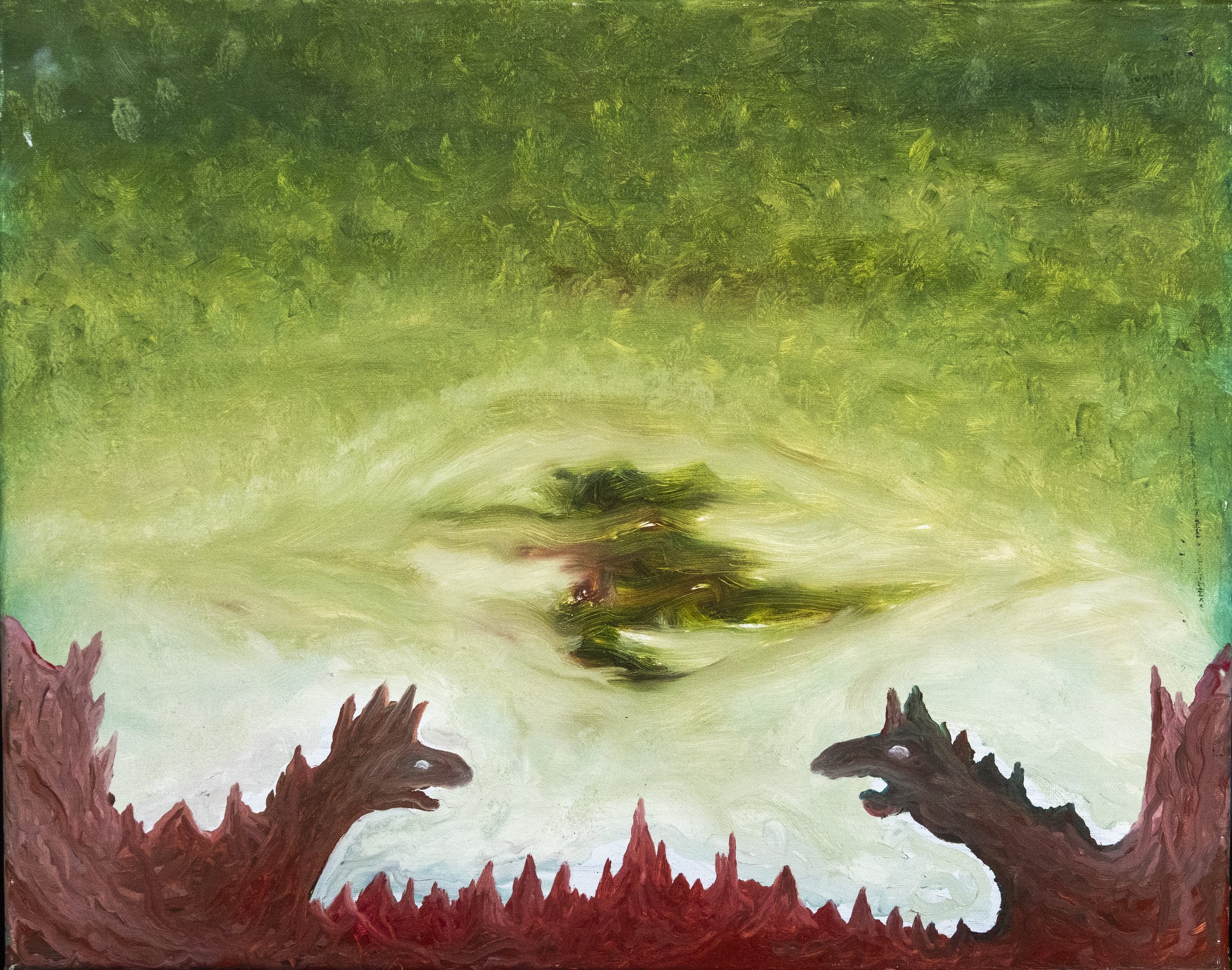 Painting by Thad Geer