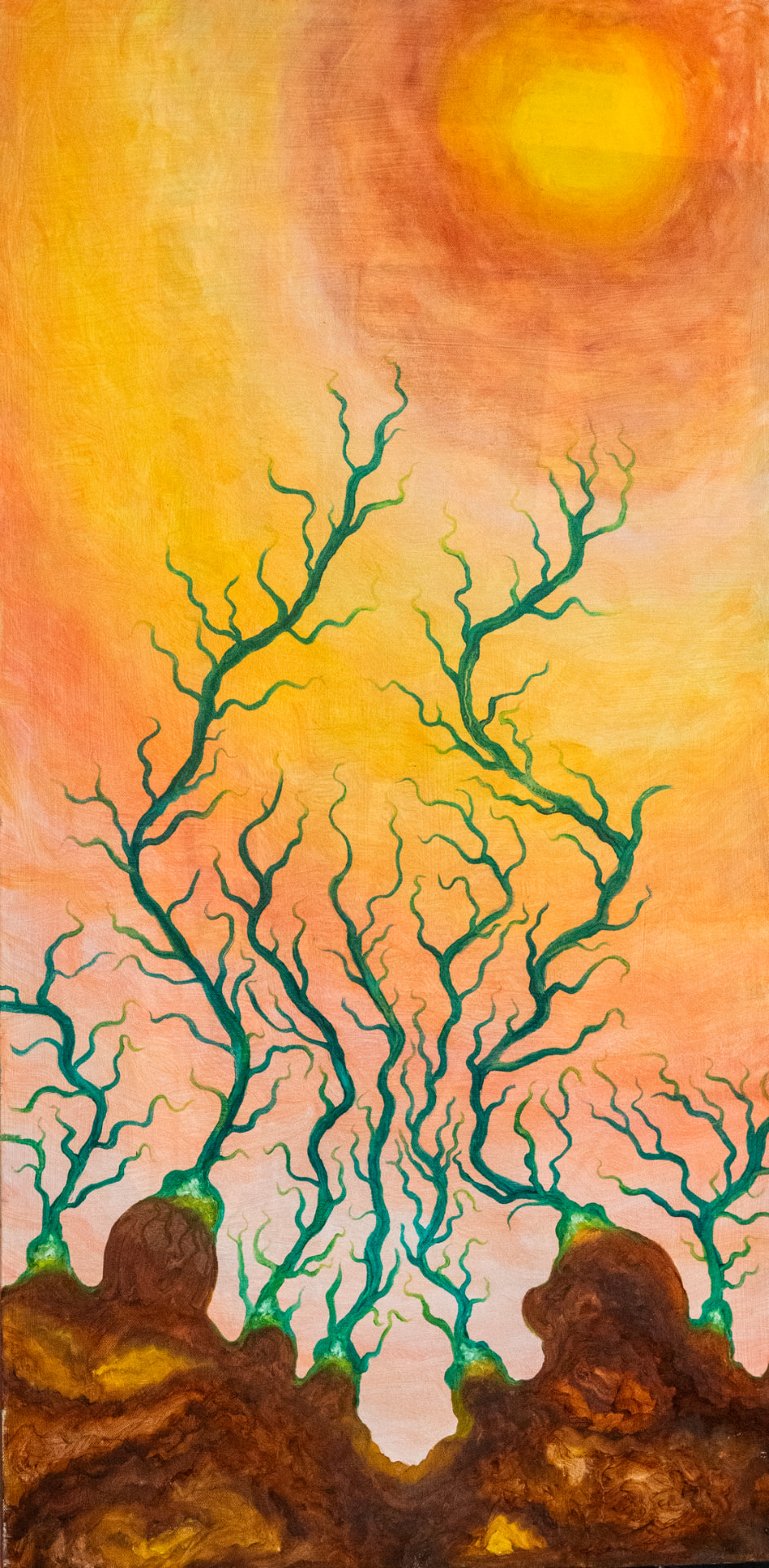 Reach, 2023 — painting by Thad Geer