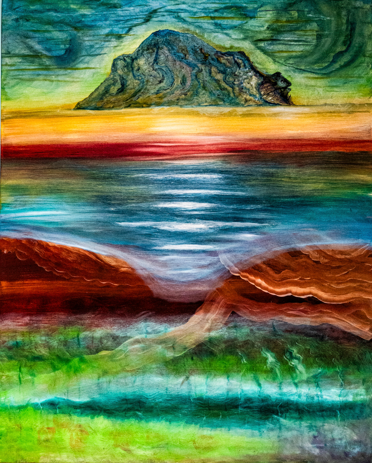 Morro Dream, 2023 — painting by Thad Geer