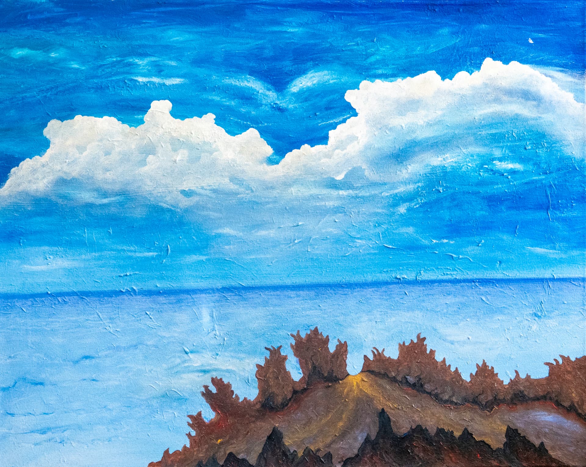 Place One, 2026 — painting by Thad Geer
