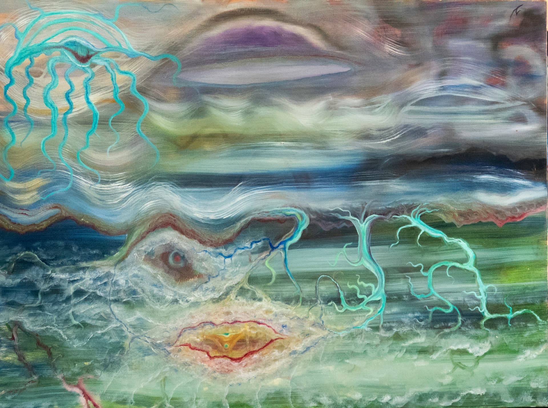 Stew, 2000 — painting by Thad Geer